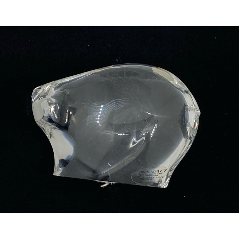 Dansk International Designs Bear Crystal Paperweight